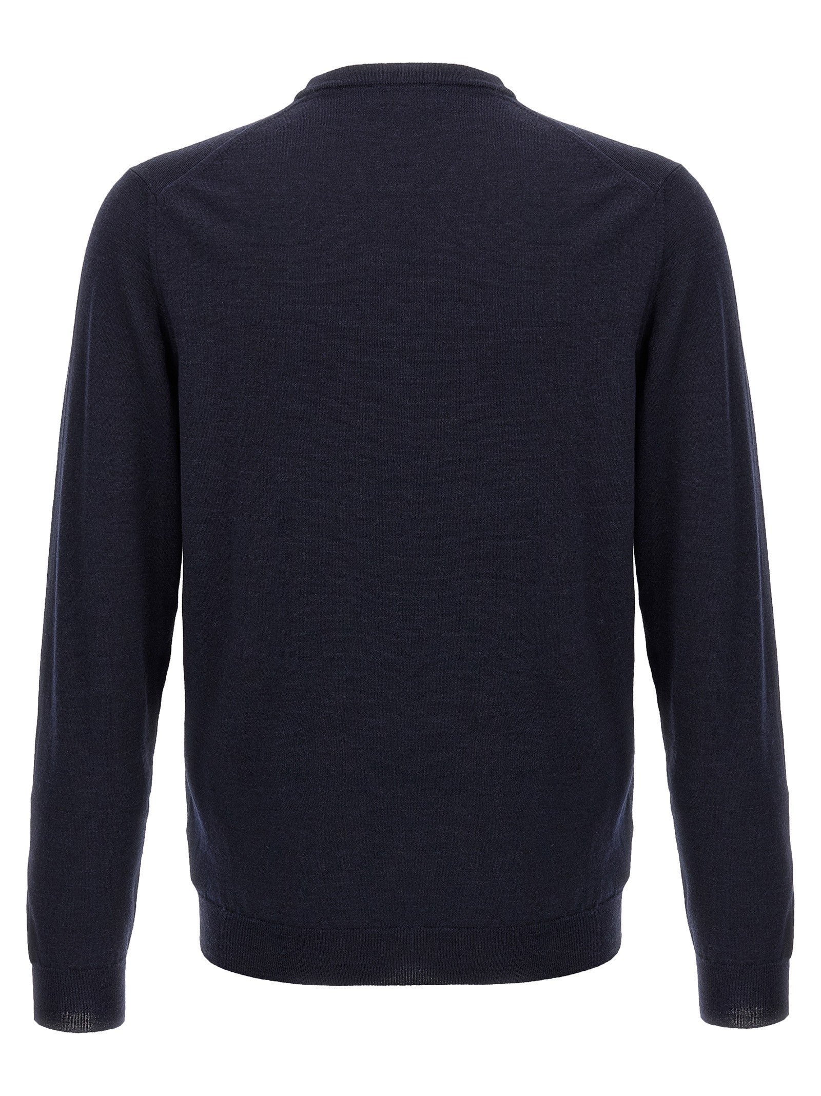Zanone Flexwool Wool Sweater Blue