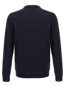 Zanone Flexwool Wool Sweater Blue