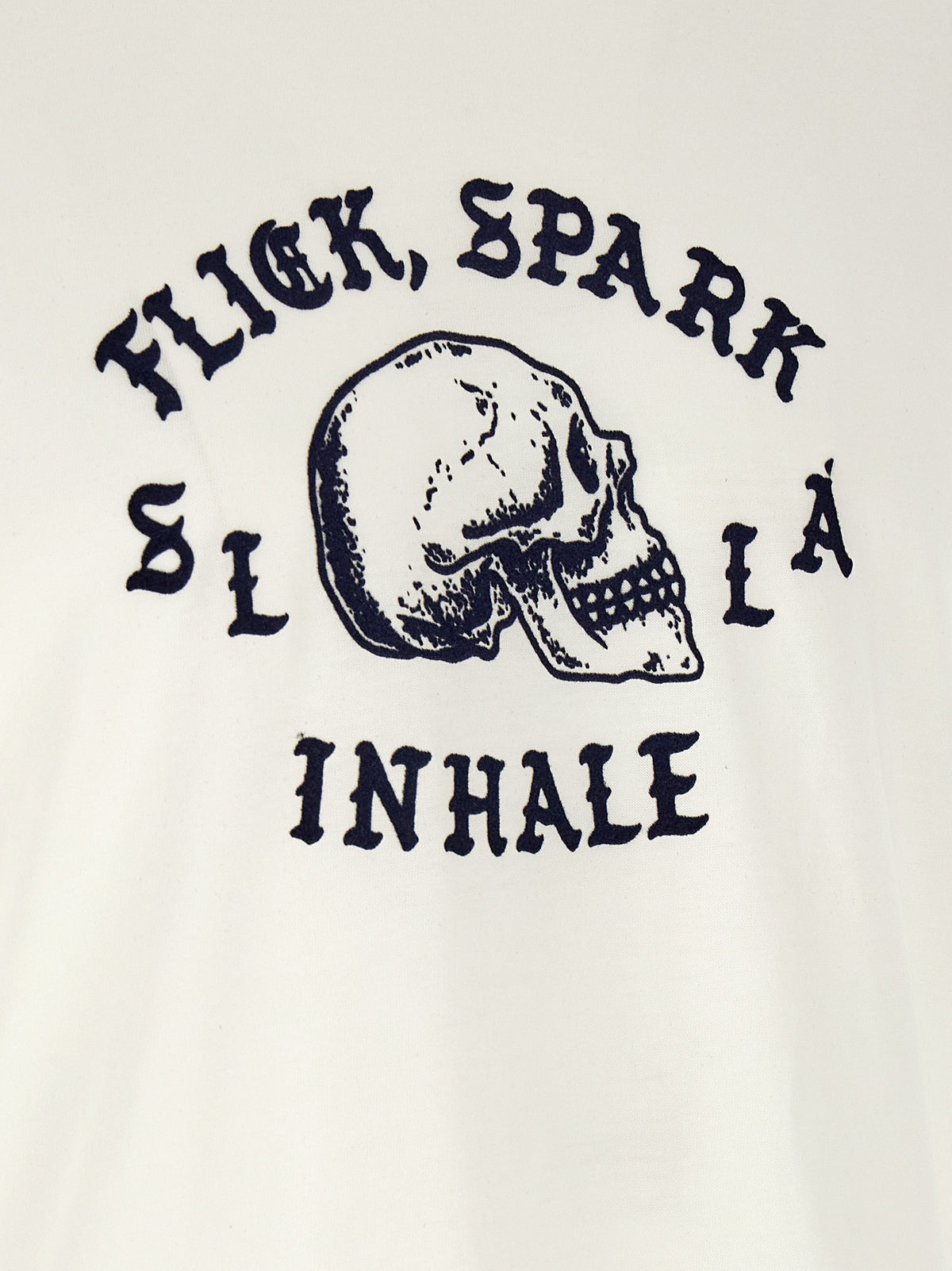 SECOND/LAYER Inhale Ringer Shirt White