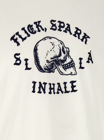 SECOND/LAYER Inhale Ringer Shirt White
