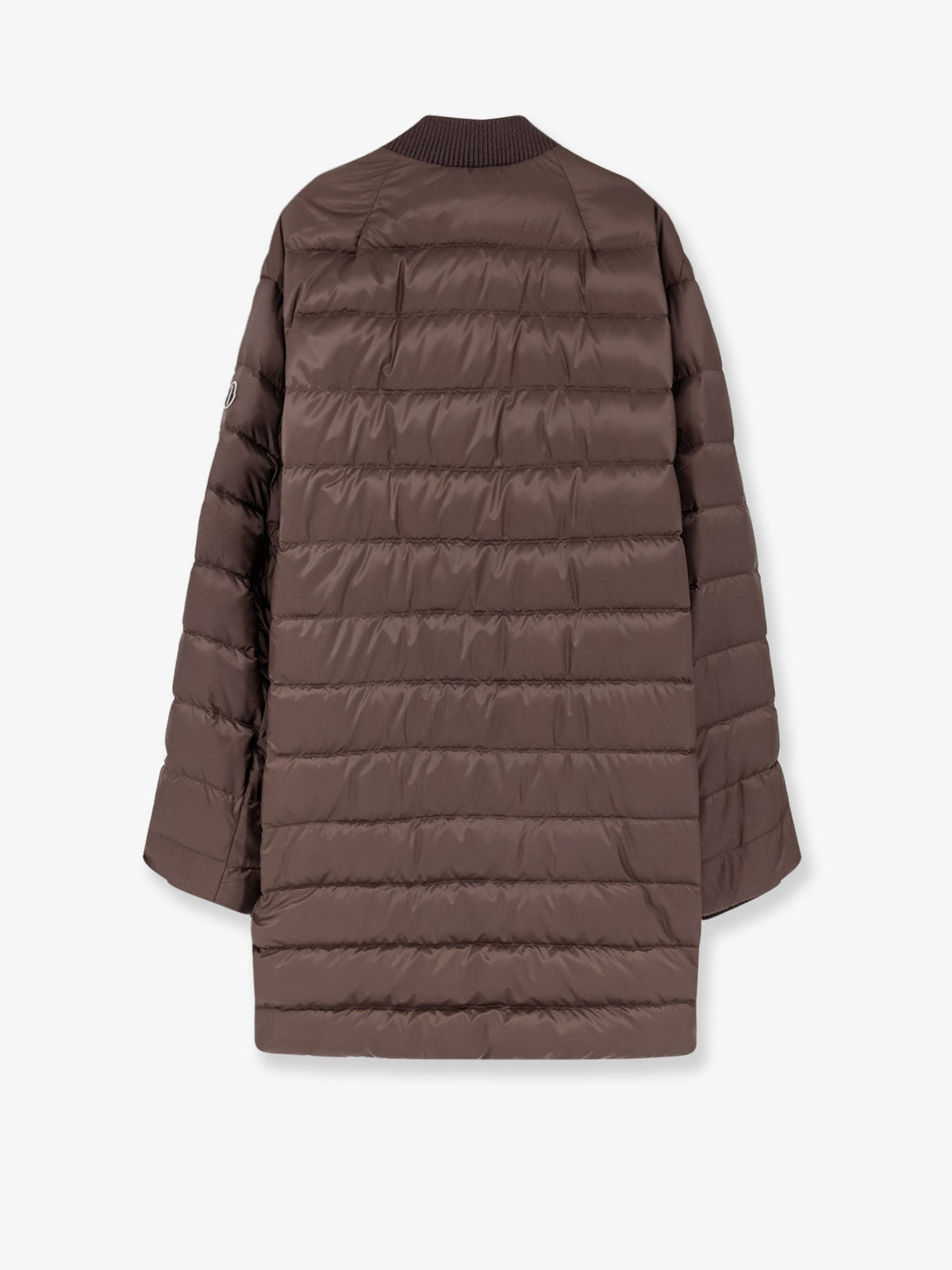 Moncler + Rick Owens Men's Flight Parka Down Jacket Grey, view 4