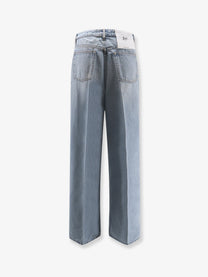 3x1 Women's Flip Blue Denim Jeans Blue