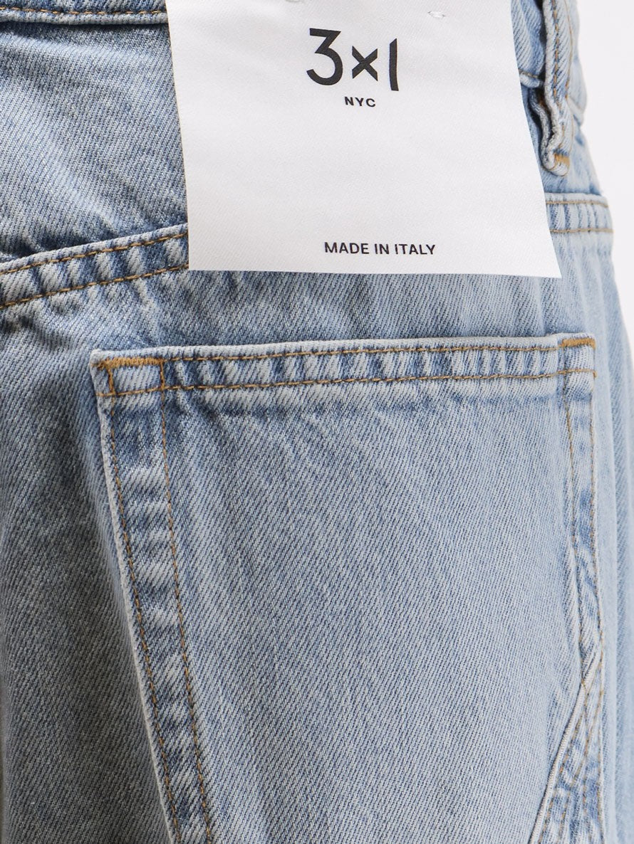 3x1 Women's Flip Blue Denim Jeans Blue