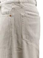 3x1 Women's Flip Denim Trousers Beige, view 3