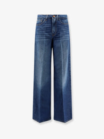 3x1 Women's Flip Jean Jeans in Denim Blue Blue
