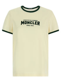 Moncler Flocked Shirt Beige
