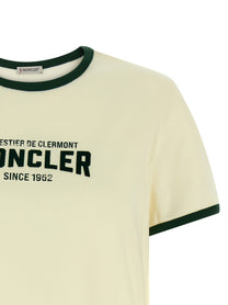 Moncler Flocked Shirt Beige