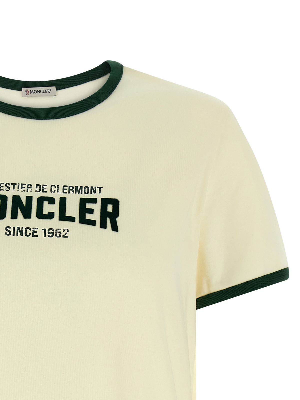 Moncler Flocked Shirt Beige, view 3