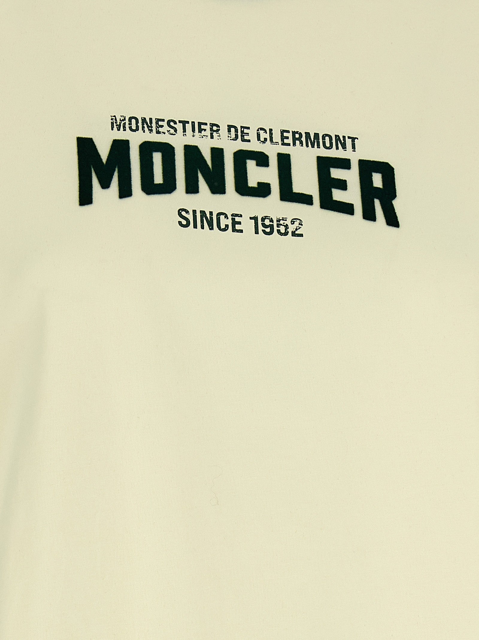 Moncler Flocked Shirt Beige