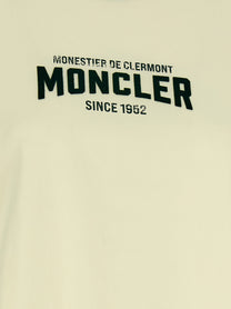 Moncler Flocked Shirt Beige