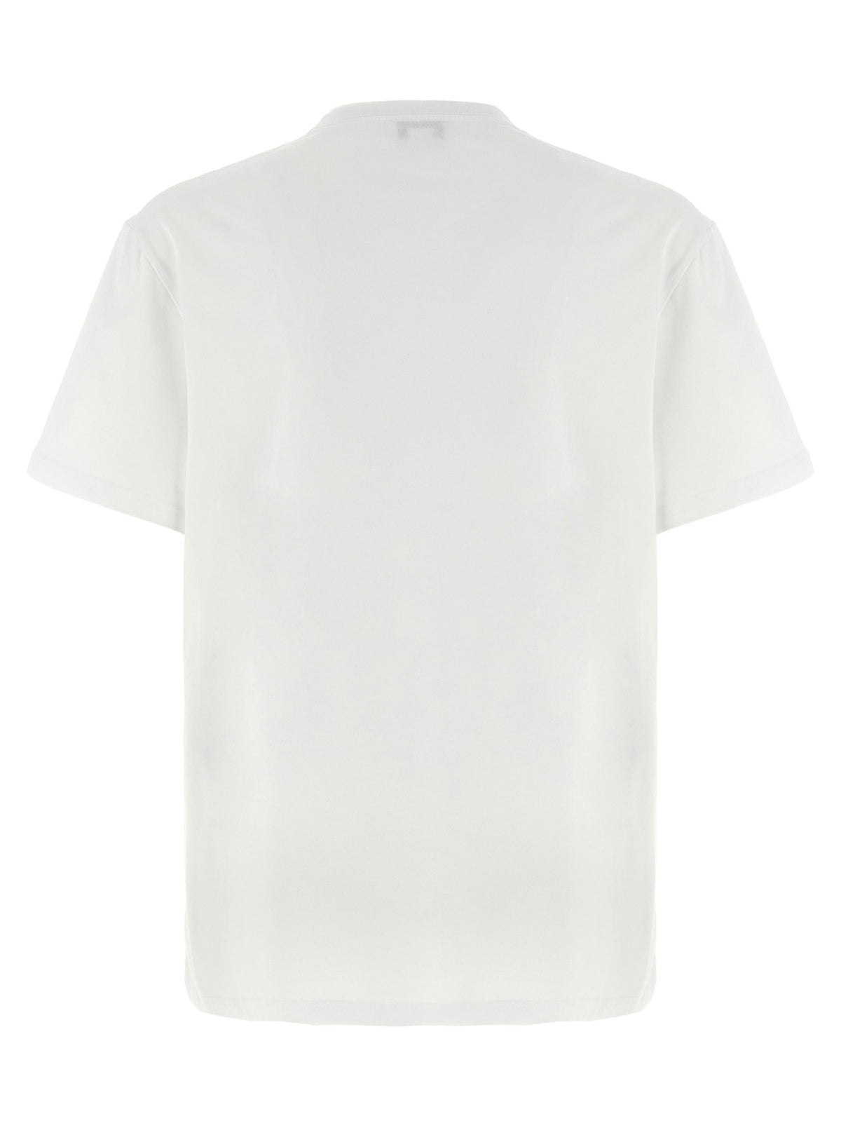 Alexander McQueen Flocked Mcqueen Shirt White