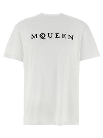 Alexander McQueen Flocked Mcqueen Shirt White