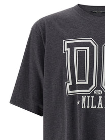 Dolce &amp; Gabbana Flocked Print Shirt Grey