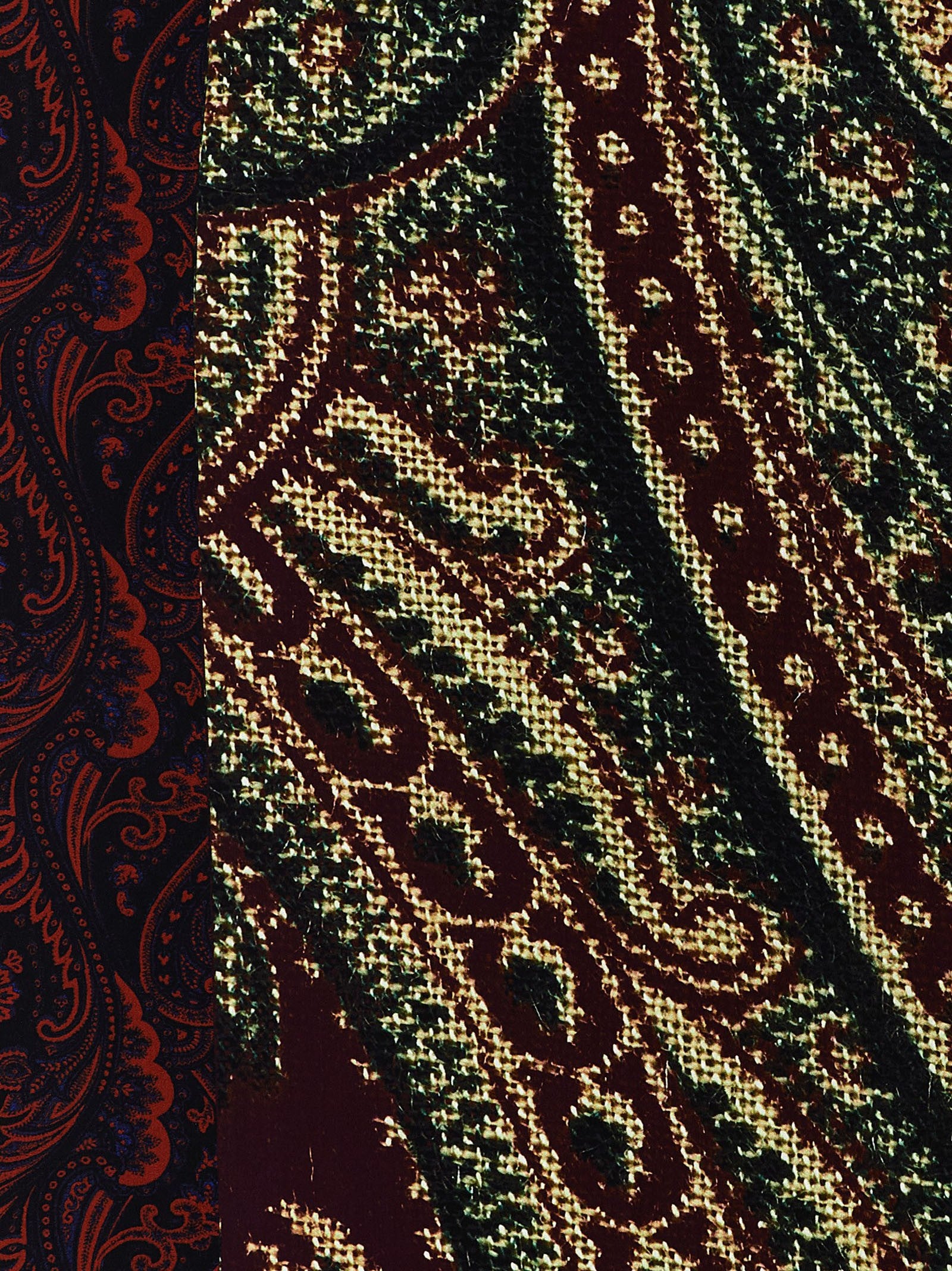 Dries Van Noten Flora Scarf Gold