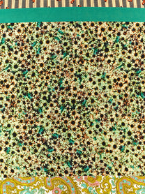 Dries Van Noten Flora Scarf Gold