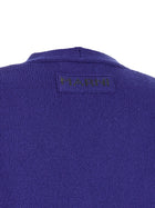 Marni Floral Embroidery Cardigan Blue, view 4