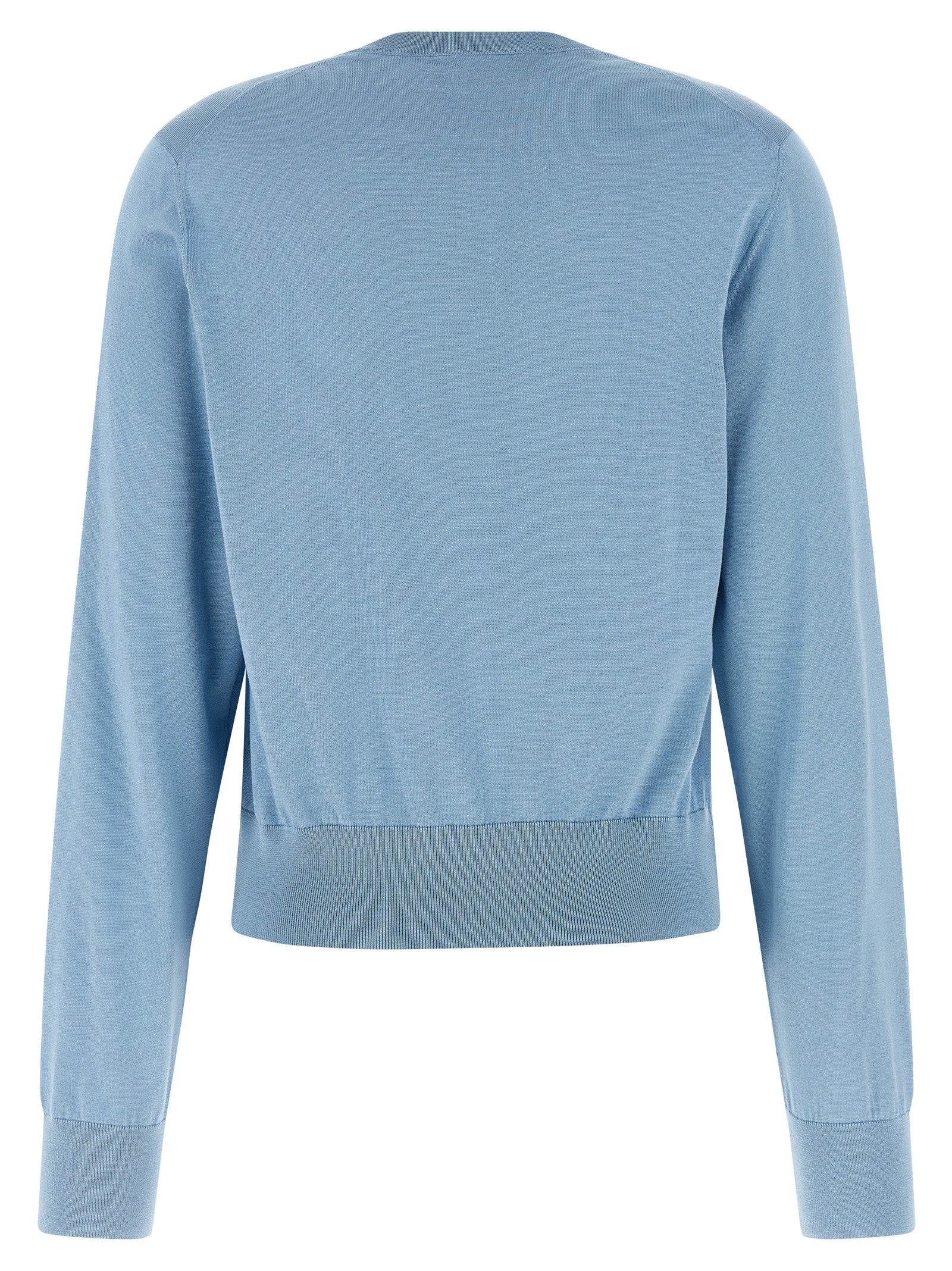 Dolce &amp; Gabbana Floral Embroidery Cardigan Blue