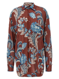 ETRO Floral Foliage Shirt Gold