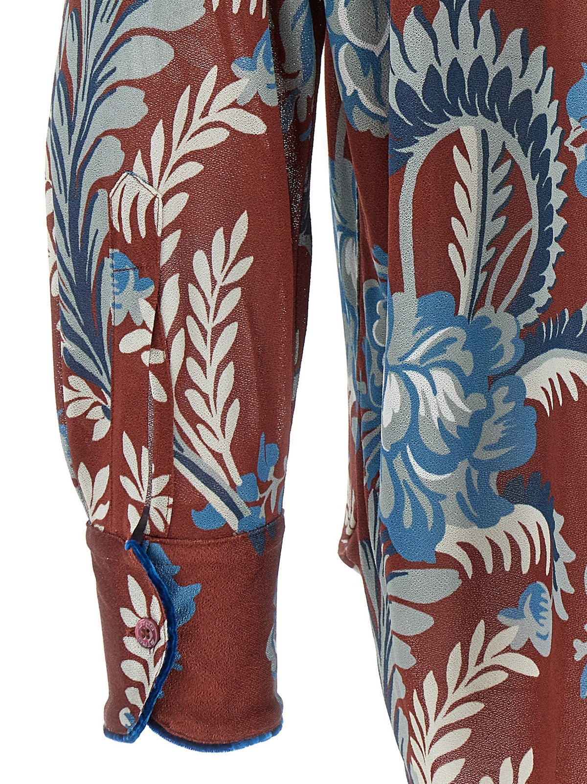 ETRO Floral Foliage Shirt Gold