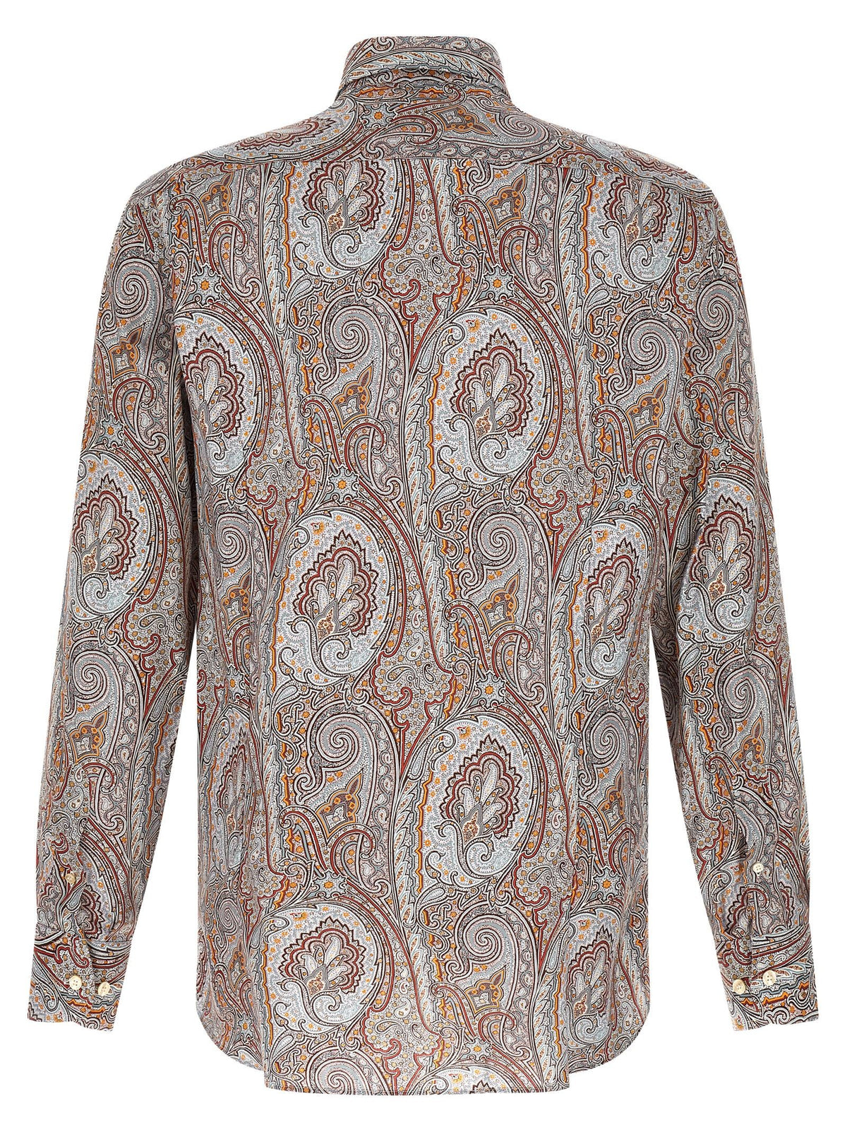 ETRO Floral Paisley Shirt Gold