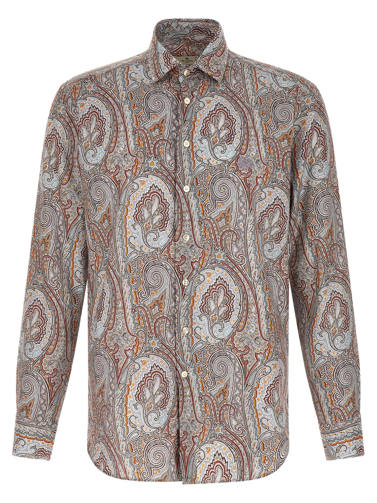 ETRO Floral Paisley Shirt Gold