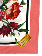 Dolce &amp; Gabbana Floral Print Scarf Gold, view 2