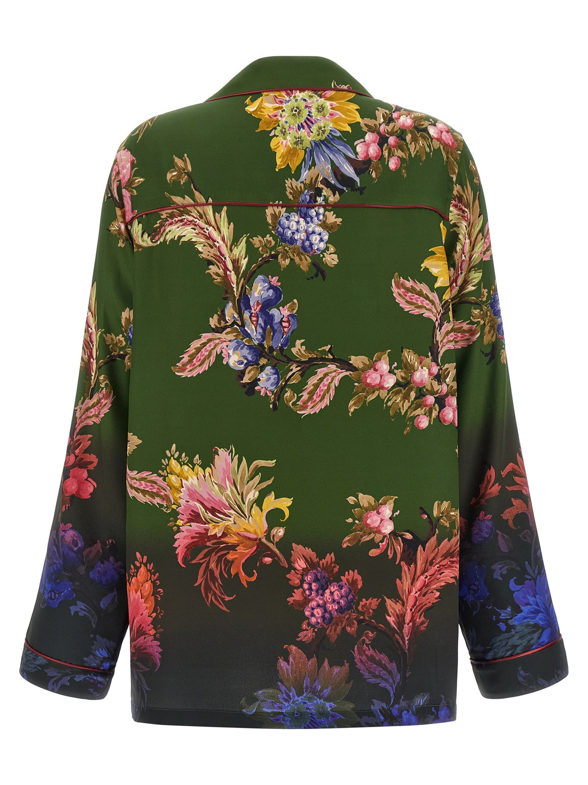 ETRO Floral Print Shirt Green
