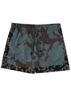 Dries Van Noten Men's Floral Print Swimsuit Green