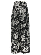 Sacai Floral Print Trousers White, view 2