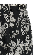 Sacai Floral Print Trousers White, view 3