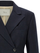 TELA Florence Blazer Blue, view 3