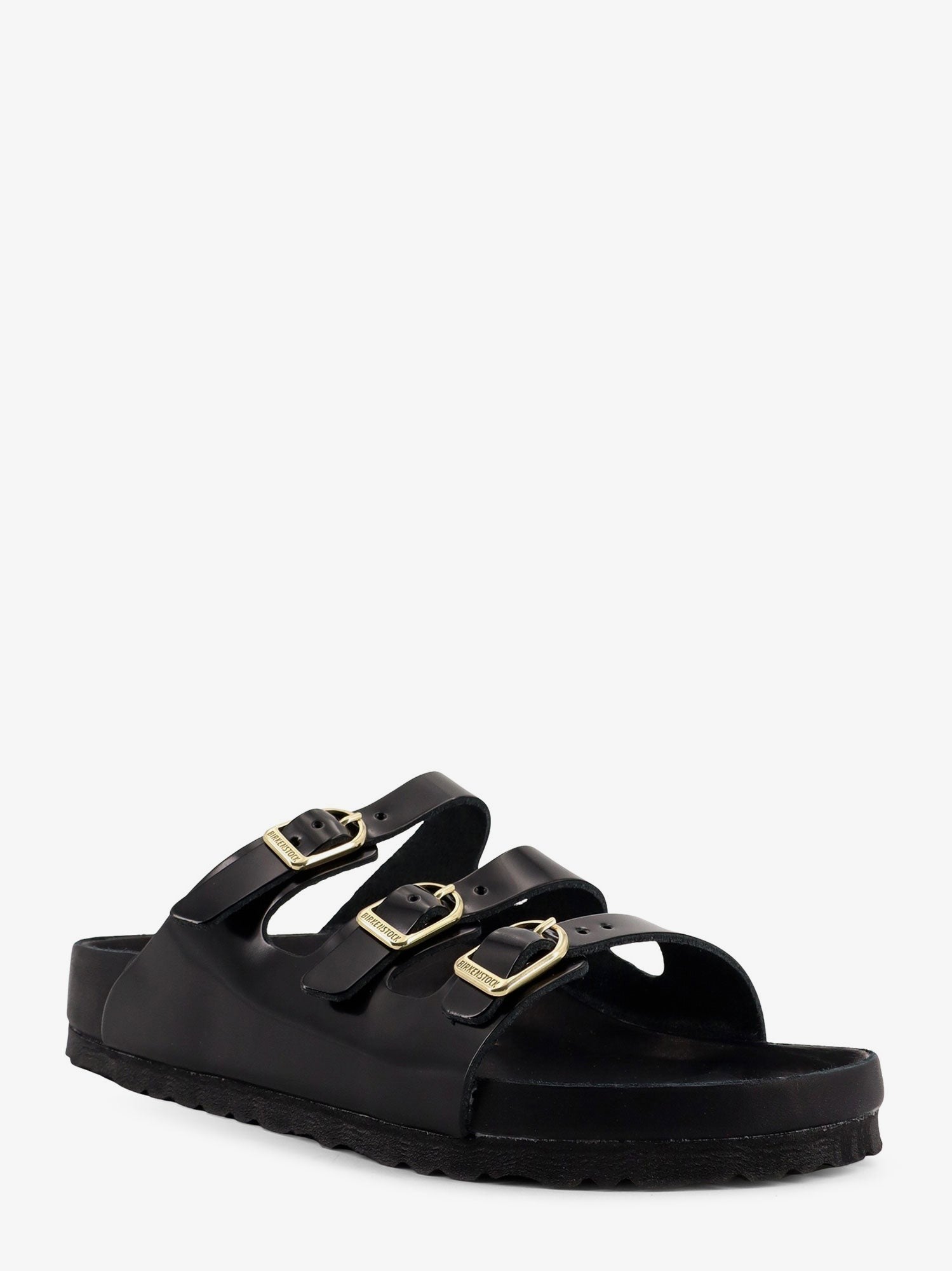 Birkenstock Women's Florida Fresh Patent Leather Sandals Black