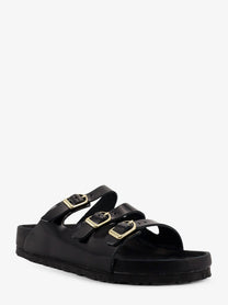 Birkenstock Women's Florida Fresh Patent Leather Sandals Black
