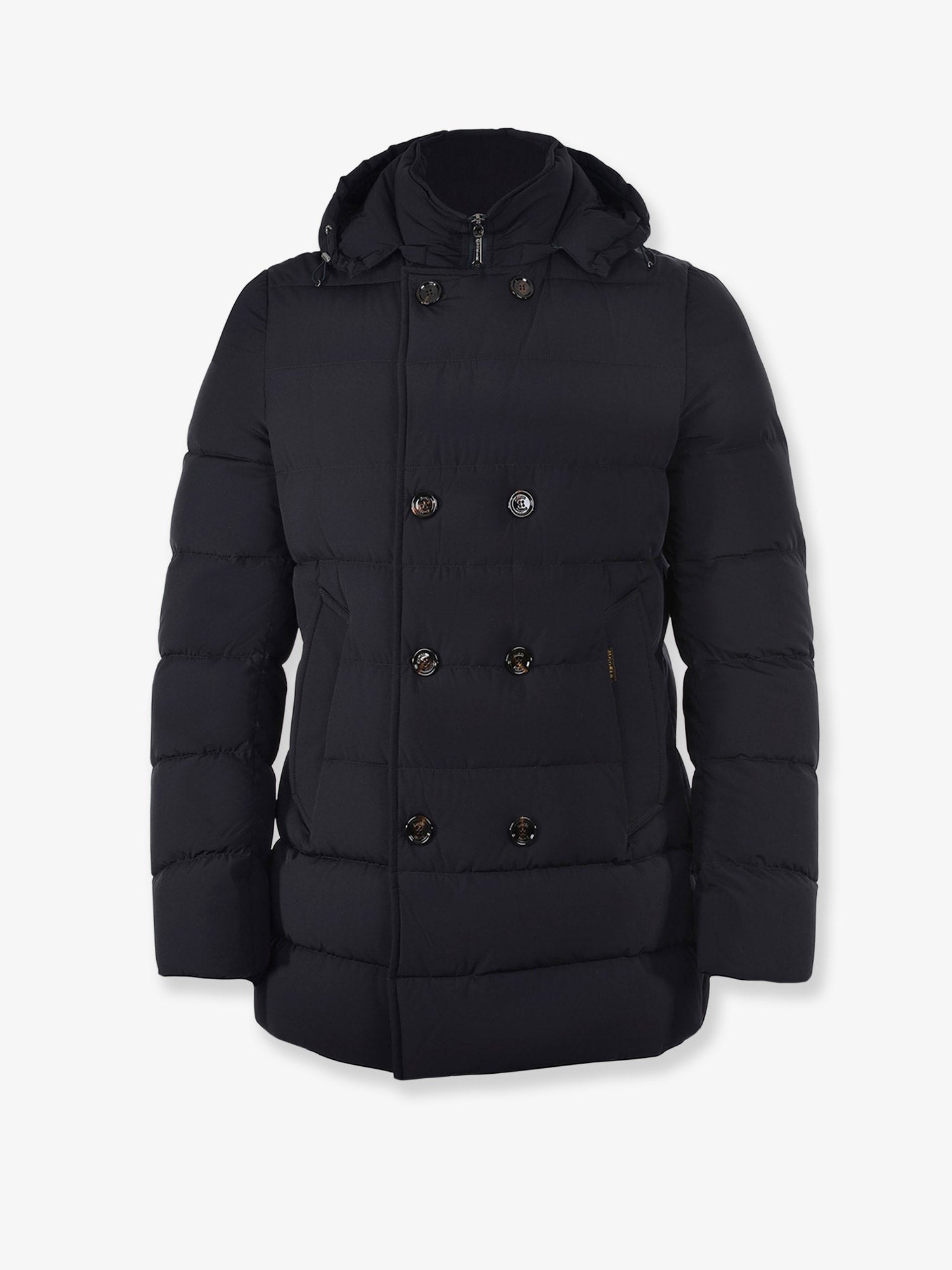 MooRER Men's Florio Kn Padded and Quilted Down Jacket Blue