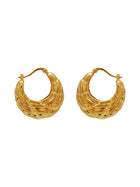 Cult Gaia Women's Flour Earrings Gold, view 2