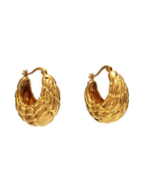 Cult Gaia Women's Flour Earrings Gold