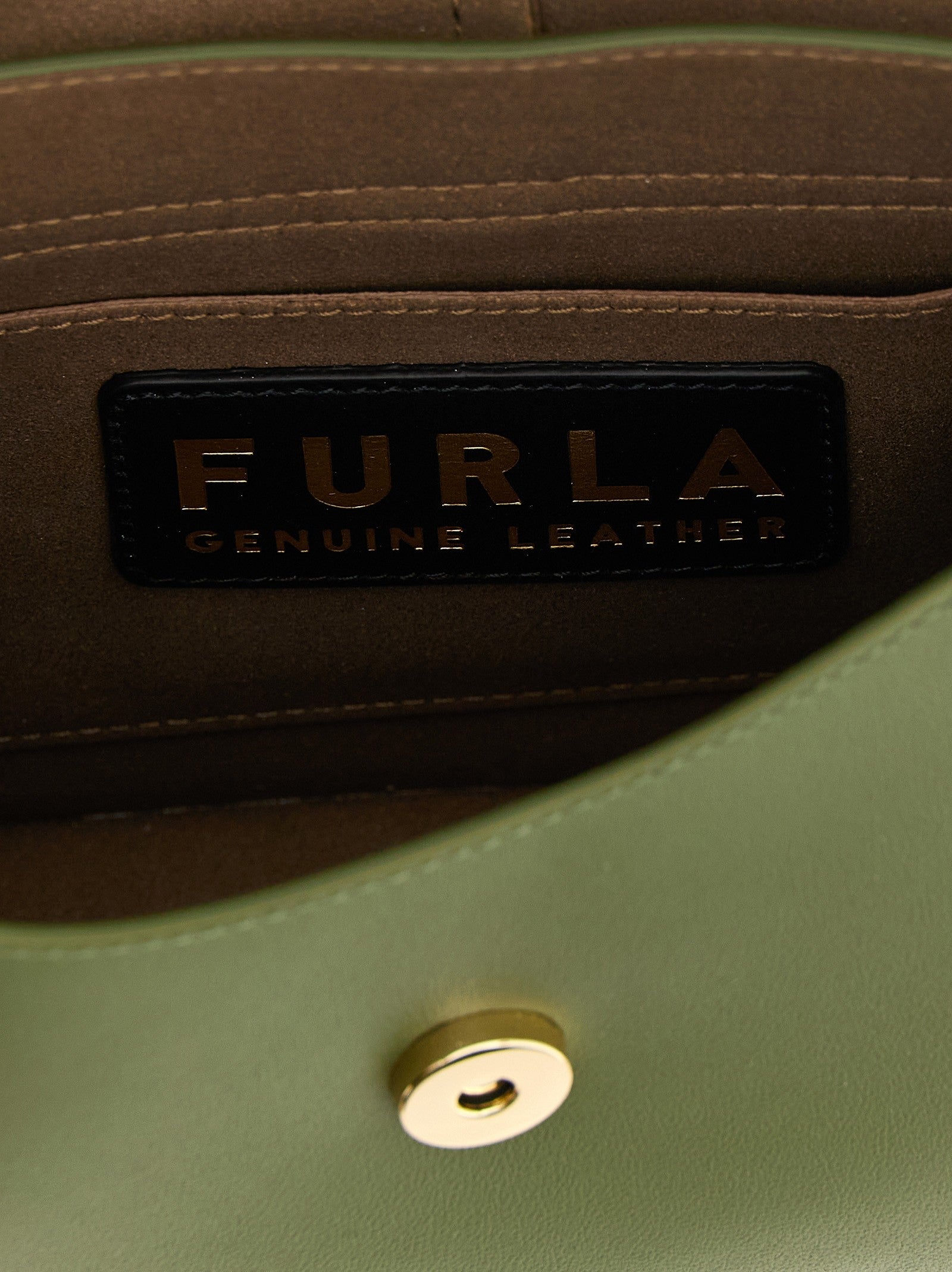 Furla Flow Shoulder Bag Green