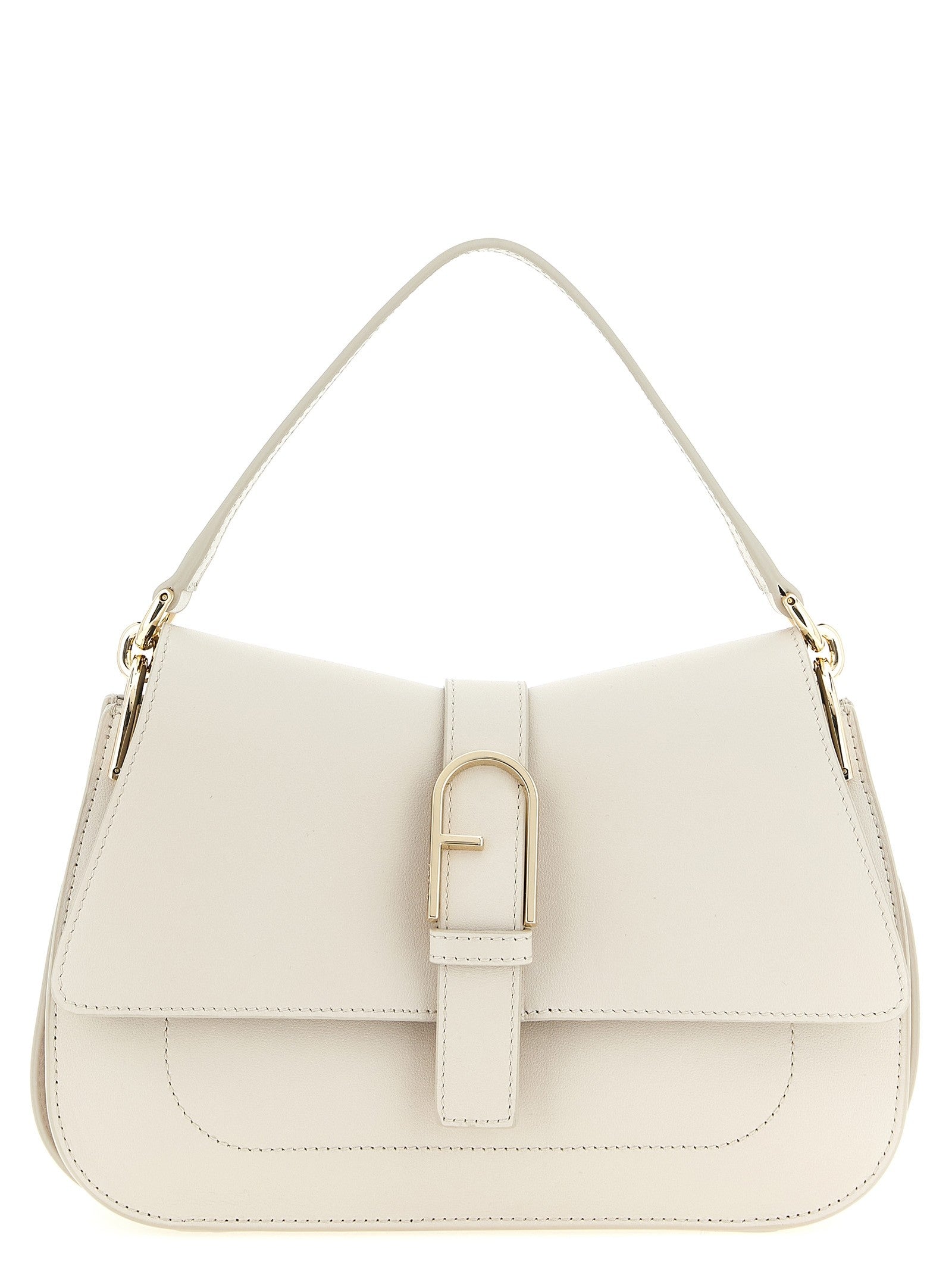 Furla Flow Shoulder Bag Beige