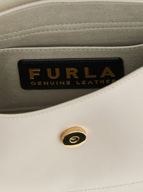 Furla Flow Shoulder Bag Beige