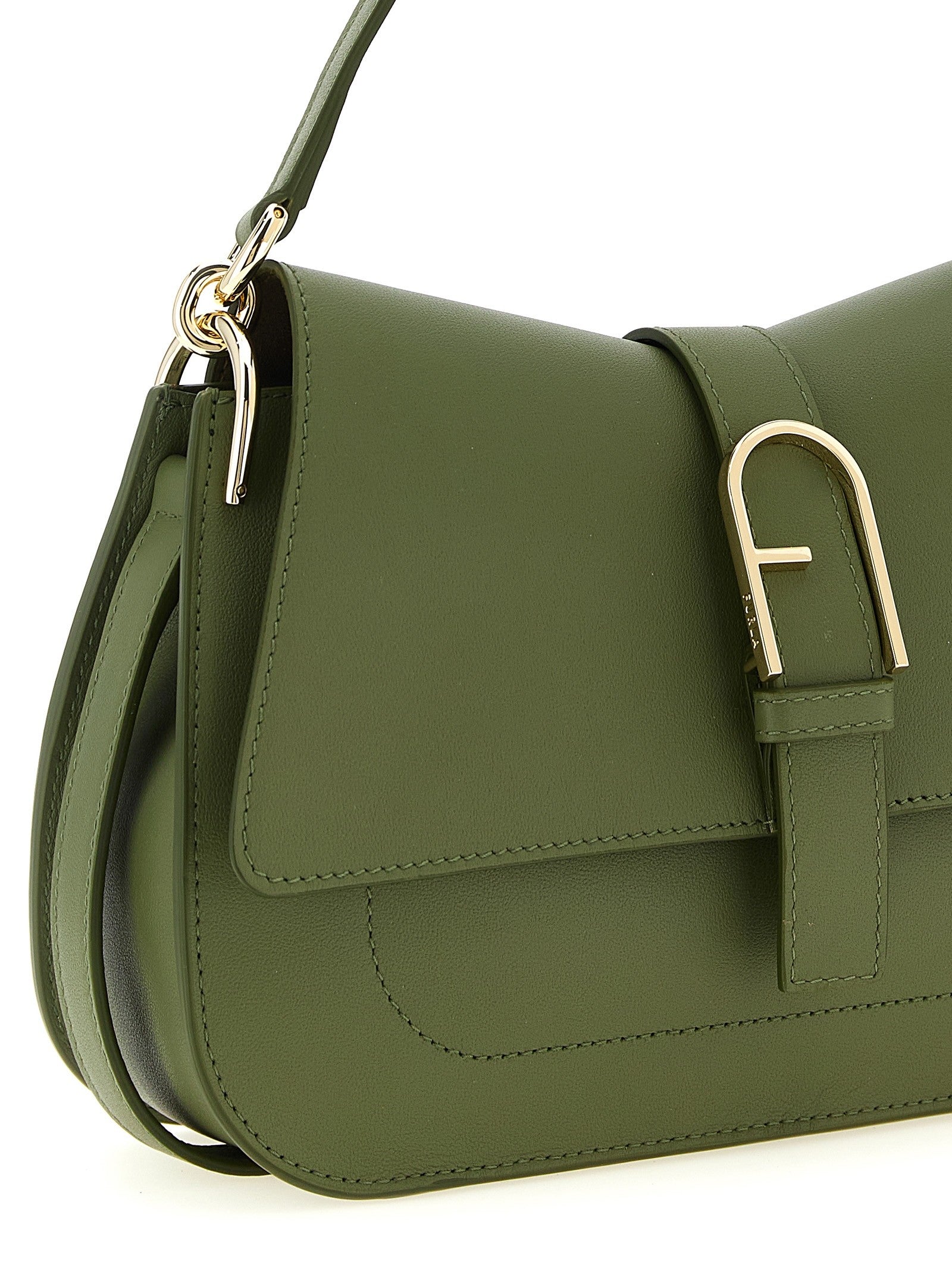 Furla Flow Shoulder Bag Green