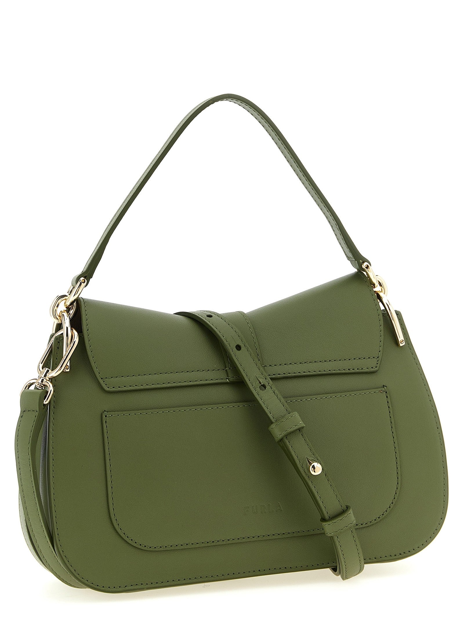 Furla Flow Shoulder Bag Green