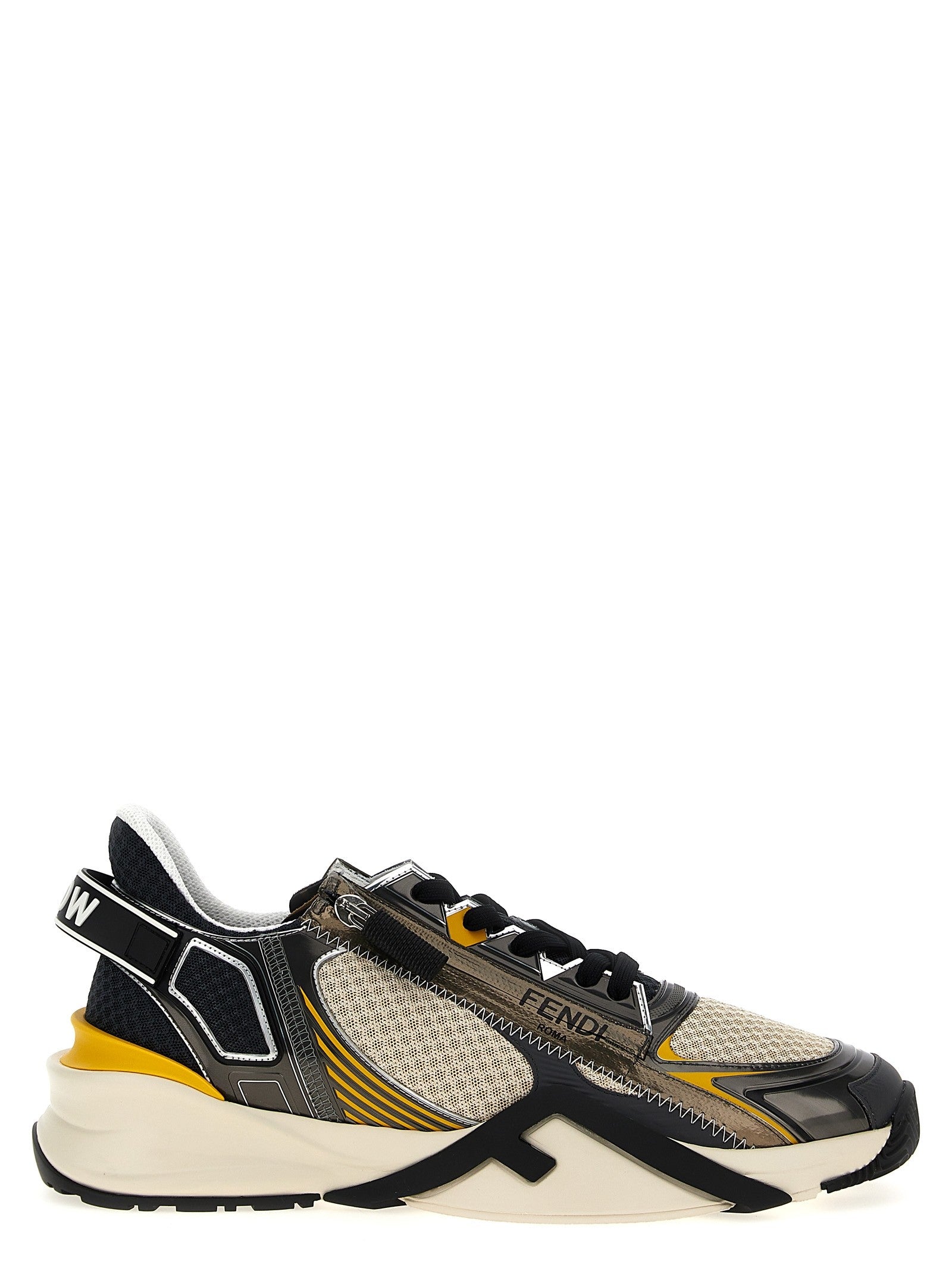 Fendi Flow Sneakers Gold