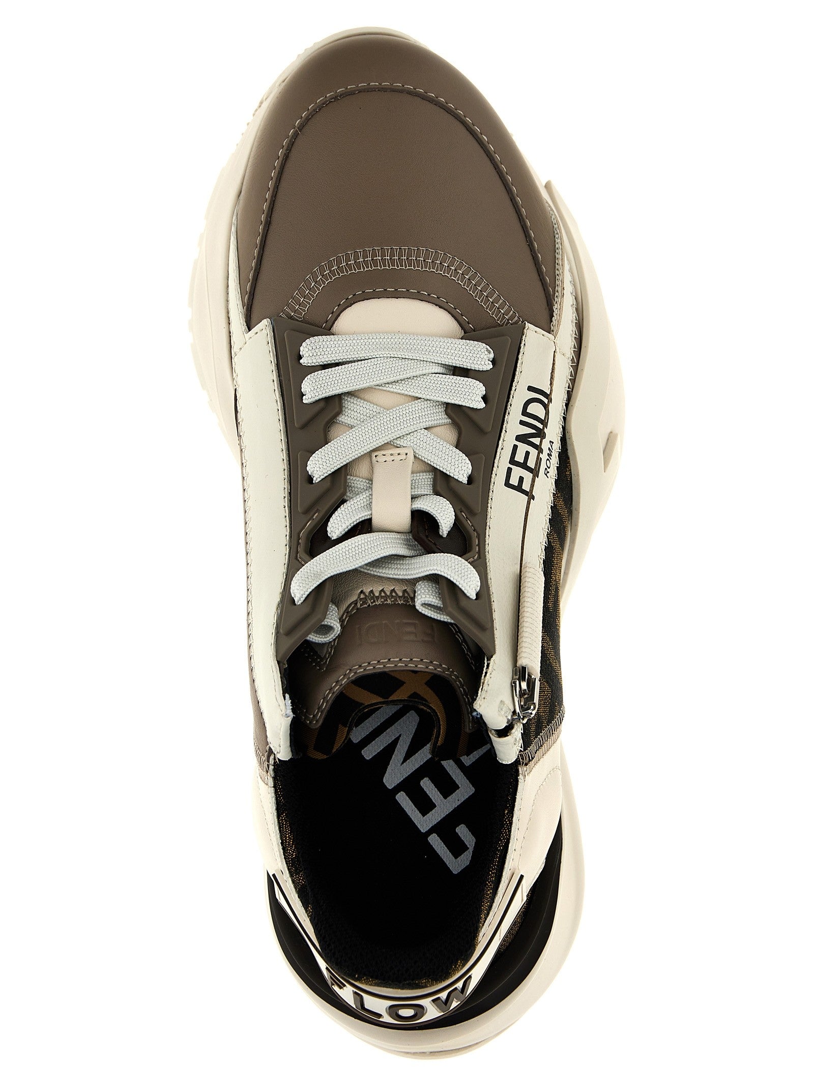 Fendi Flow Sneakers Gold