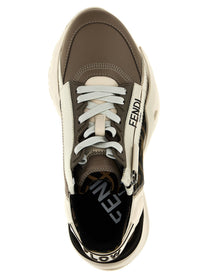 Fendi Flow Sneakers Gold