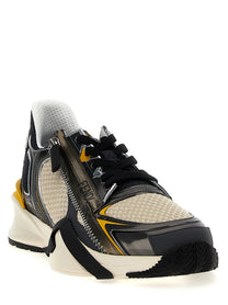 Fendi Flow Sneakers Gold