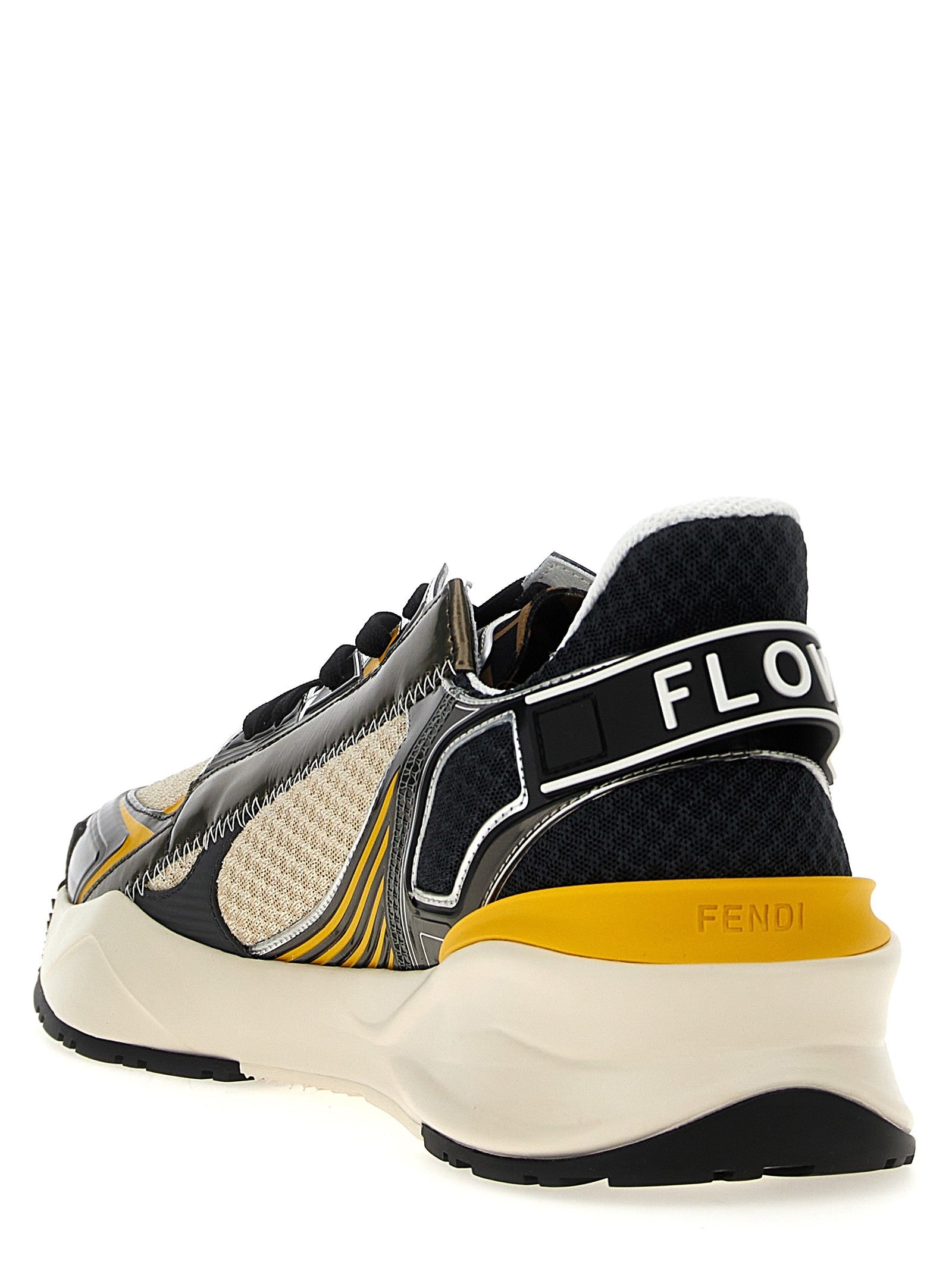 Fendi Flow Sneakers Gold