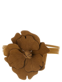 Pinko Flower Belt Brown, view 2