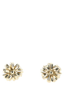 Dries Van Noten Flower Earrings Gold