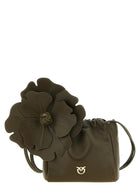 Pinko Flower Pouch Green