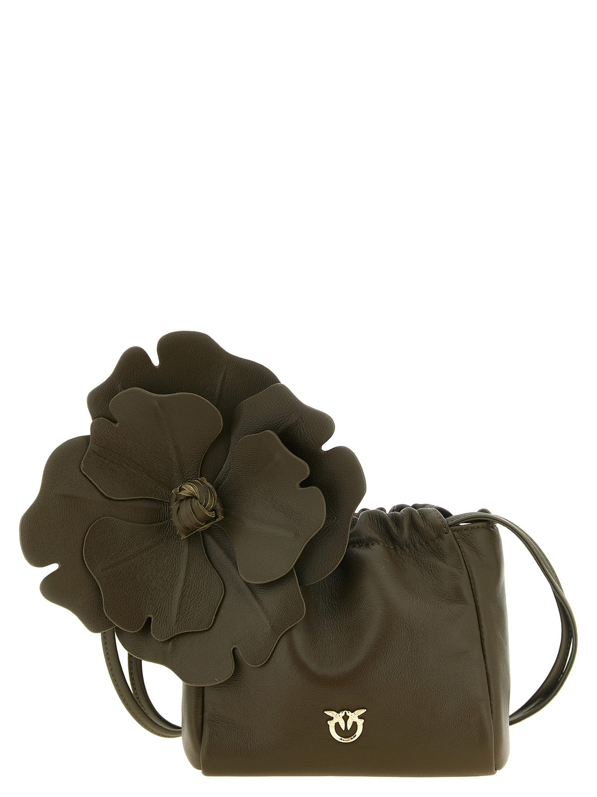Pinko Flower Pouch Green